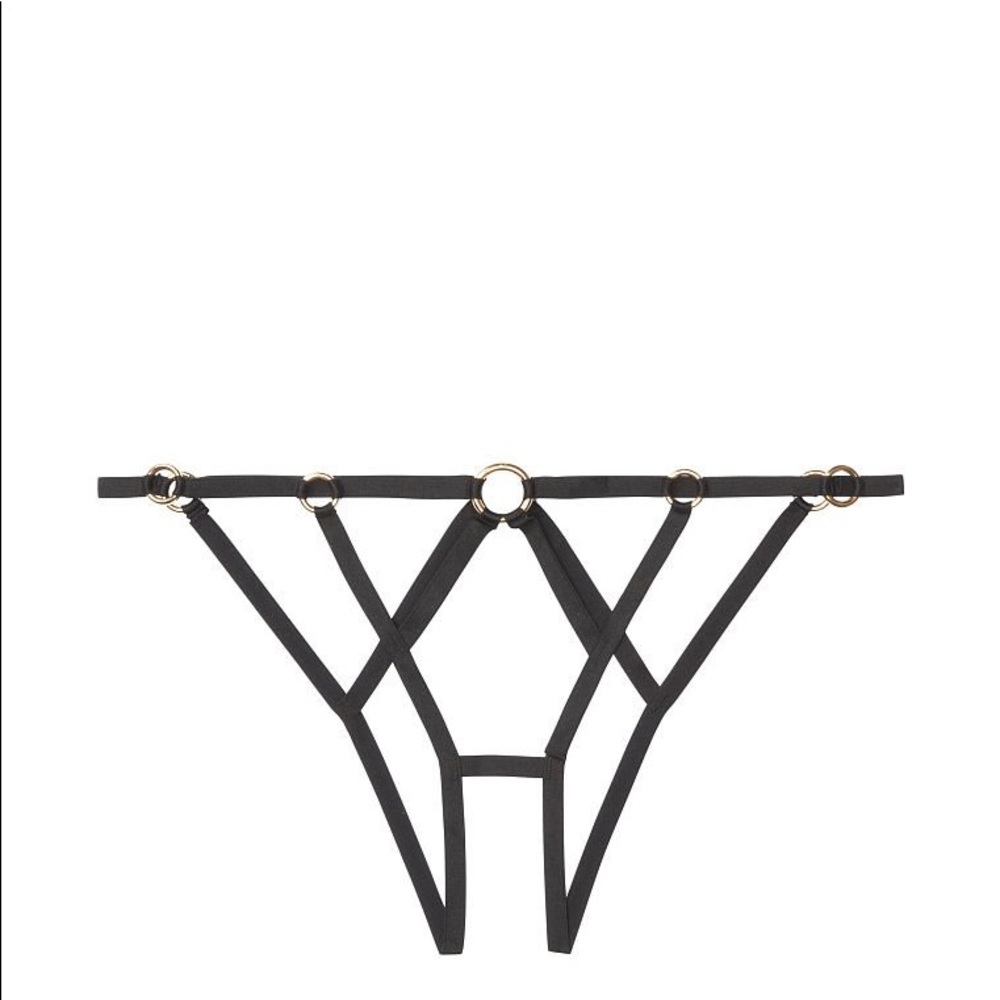 NEW Victoria’s Secret Strappy Crotchless Cheekini
